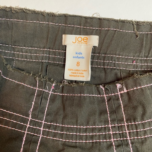 Army Green and Pink grunge skater skirt - Picture 5 of 7